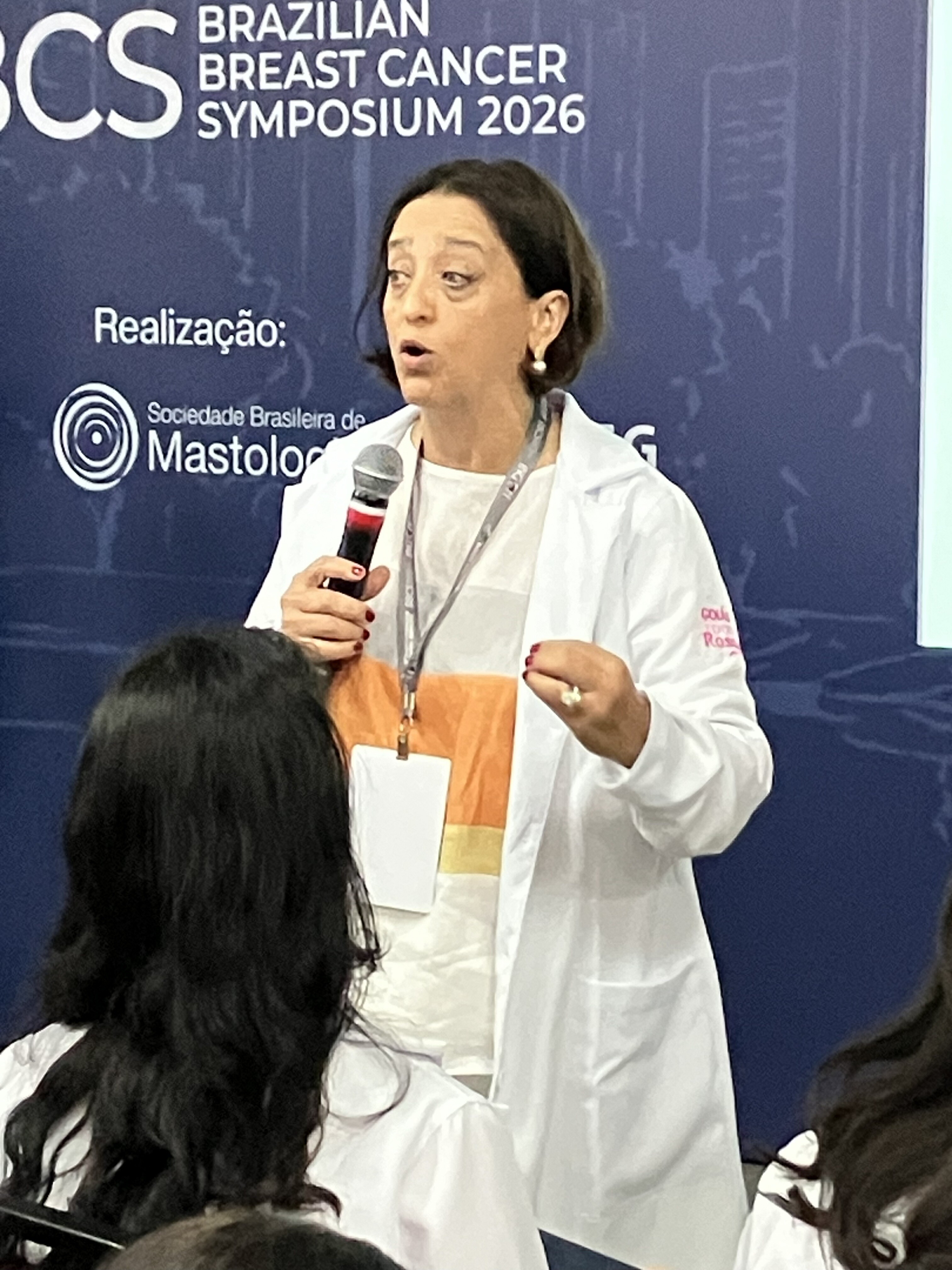 Professora Rosemar Macedo, coordenadora do Goiás Todo Rosa.