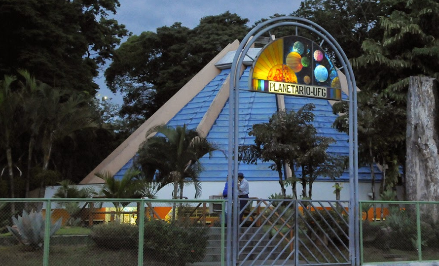 Cúpula atual do Planetário Juan Bernardino Marques Brito.