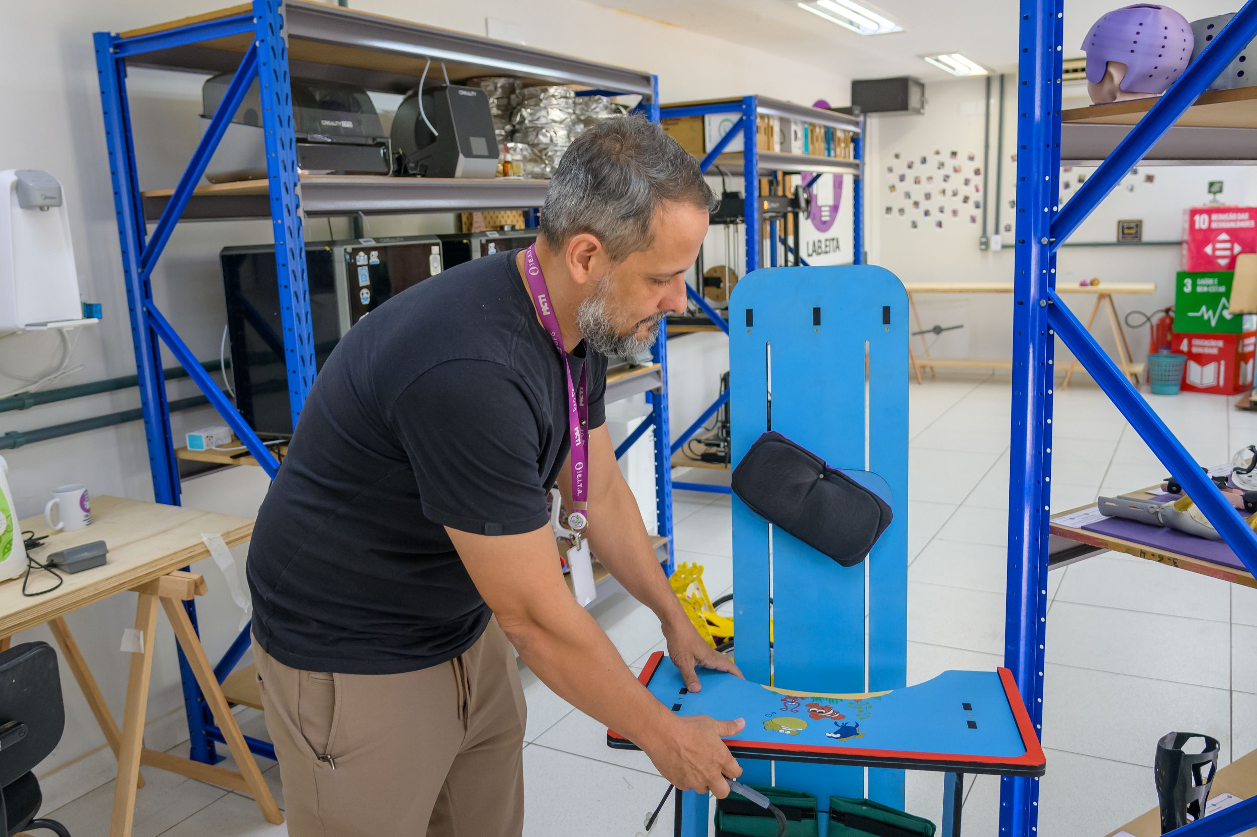 Laboratório cria equipamentos de baixo custo a partir de materiais reciclados