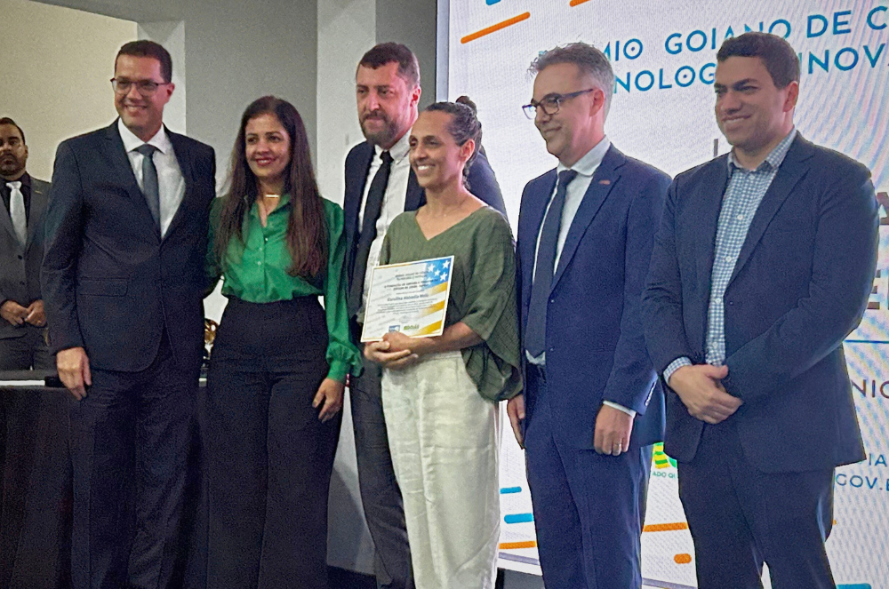 Jornalista da Secom/UFG recebe Prêmio Goiano de Ciência, Tecnologia e Inovação